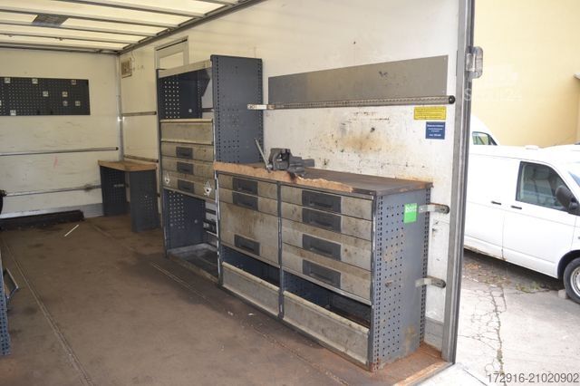 Vrachtwagen met bakwagen FUSO Canter Mitsubishi 6C18 7C18 4x4 AWD Allrad 1.Hd