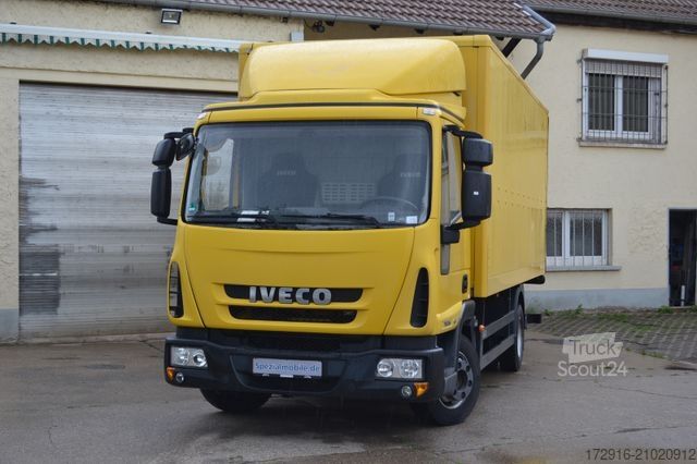 Fourgon tôlé IVECO M752 ML75E16/P Koffer Ladebordwand 123tkm 1. Hd.