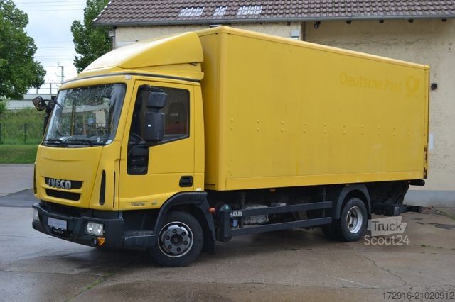 Fourgon tôlé IVECO M752 ML75E16/P Koffer Ladebordwand 123tkm 1. Hd.
