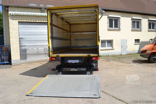 Fourgon tôlé IVECO M752 ML75E16/P Koffer Ladebordwand 123tkm 1. Hd.
