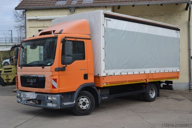  MAN TGL 8.180 Pritsche Luftfederung Schiebeplane AHK