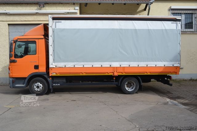  MAN TGL 8.180 Pritsche Luftfederung Schiebeplane AHK