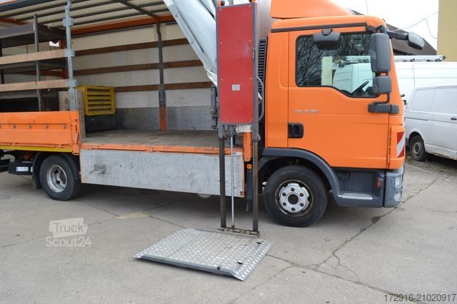  MAN TGL 8.180 Pritsche Luftfederung Schiebeplane AHK