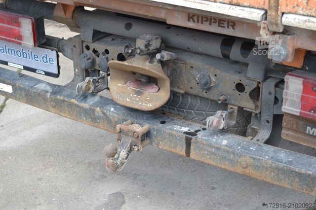 Autre MERCEDES-BENZ Vario 616 Dreiseitenkipper Kipper DOKA AHK MWST