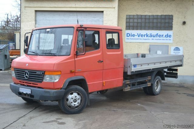 Pick-up bestelwagen MERCEDES-BENZ Vario 816 Pritsche Doppelkabine 1.Hand 186tkm