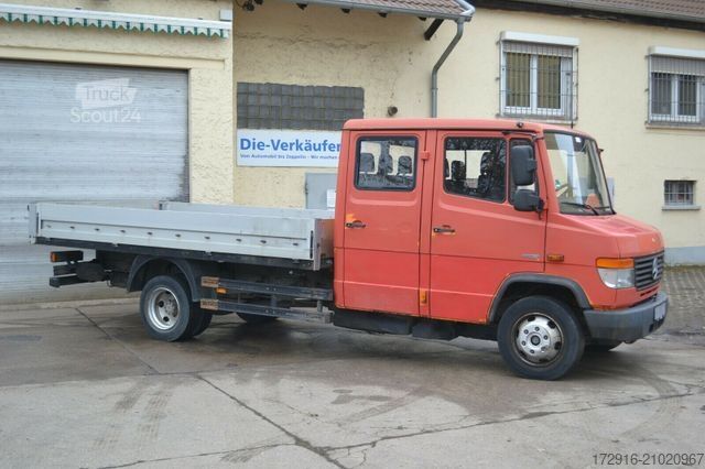 Pick-up bestelwagen MERCEDES-BENZ Vario 816 Pritsche Doppelkabine 1.Hand 186tkm