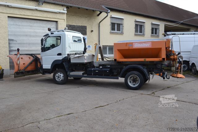  MITSUBISHI Fuso Canter 4x4 Winterdienst Schneepflug Allrad