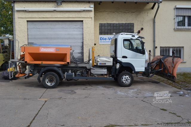 MITSUBISHI Fuso Canter 4x4 Winterdienst Schneepflug Allrad