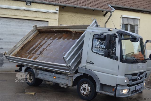 Benne tri-benne MERCEDES-BENZ Atego 816 Meiller Kipper Dreiseitenkipper EURO5