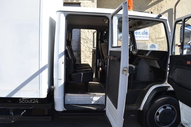 Vrachtwagen met bakwagen MERCEDES-BENZ Vario 816 Koffer Doppelkabine 1.Hand 105tkm Bl