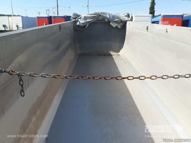 Semi-reboque basculante  Semitrailer Tipper Steel half pipe body