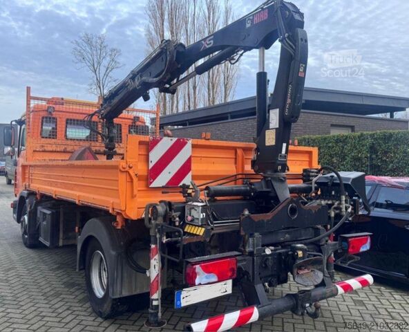 Grue à tour MAN TGL 8.180 4x2 BB TGL 8.180 4x2 BB, 2x AHK, Heckkran Hiab XS 066 DS-2 Duo