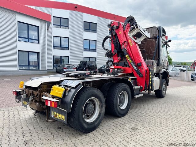 Torenkraan Mercedes-Benz Arocs 3351 LS 6x6 Arocs 3351 LS 6x6, Grounder, MirrorCam, Navi, Krankabine, Kran Epsilon S260Z96