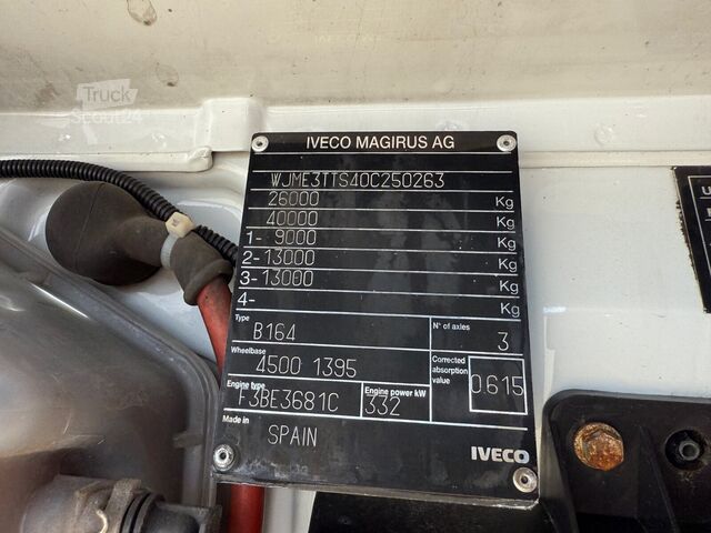 Lastbilchassi Iveco-Magirus Trakker AT380T45/P 6x4 Trakker AT380T45/P 6x4, EEV