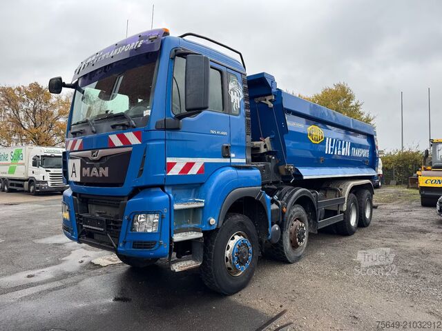 Speciale doeleinden vrachtwagen MAN TGS 41.460 8x8 BB TGS 41.460 8x8 BB, Meiller Stahlmulde ca. 20m³