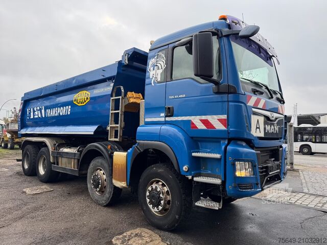 Speciale doeleinden vrachtwagen MAN TGS 41.460 8x8 BB TGS 41.460 8x8 BB, Meiller Stahlmulde ca. 20m³