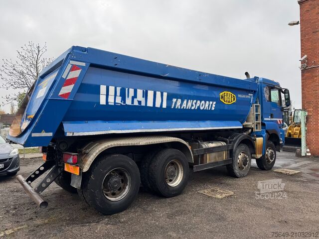 Speciale doeleinden vrachtwagen MAN TGS 41.460 8x8 BB TGS 41.460 8x8 BB, Meiller Stahlmulde ca. 20m³