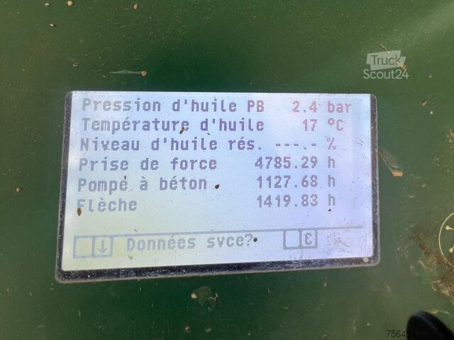 Betonpompwagen Mercedes-Benz Arocs 1830 K 4x2 Arocs 1830 K 4x2, Betonpumpe Schwing S 20, Funk