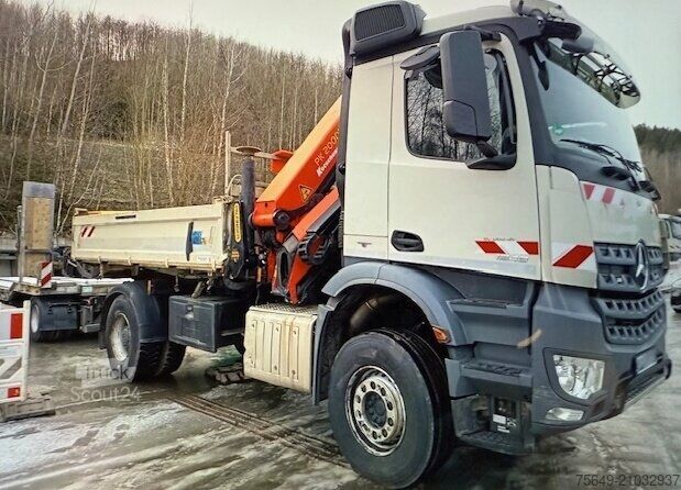 Torenkraan Mercedes-Benz Arocs 1848 K 4x2 Arocs 1848 K 4x2, Retarder, Kran Palfinger PK 20001-K, Funk