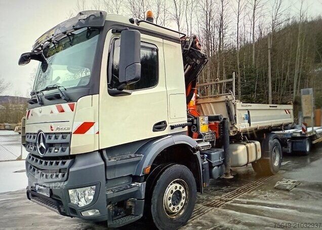 Torenkraan Mercedes-Benz Arocs 1848 K 4x2 Arocs 1848 K 4x2, Retarder, Kran Palfinger PK 20001-K, Funk