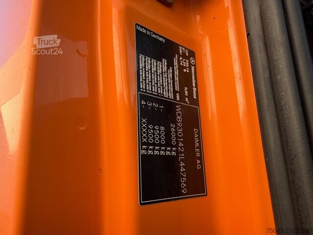 Lastbilchassi Mercedes-Benz Actros 2641 6x4 Actros 2641 6x4