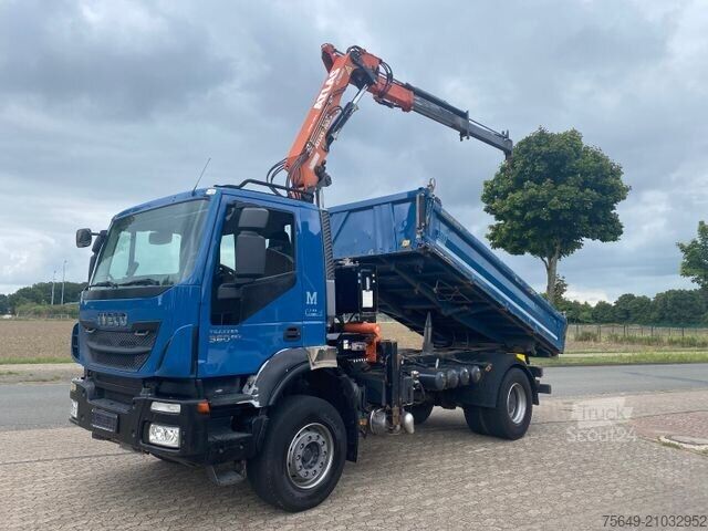Grue à tour Iveco-Magirus Trakker AD190T36 4x2 Trakker AD190T36 4x2, EEV, Kran Atlas AK 105.2-A2