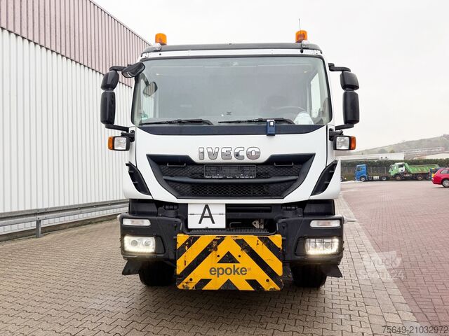 Grue à tour Iveco-Magirus Trakker AD190T36 4x2 Trakker AD190T36 4x2, Kran, Winterdienstausstattung, Hyva HB60X-E2, Funk