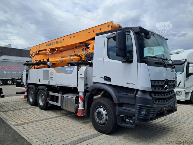 φορτηγό αντλίας σκυροδέματος Mercedes-Benz Arocs 2640