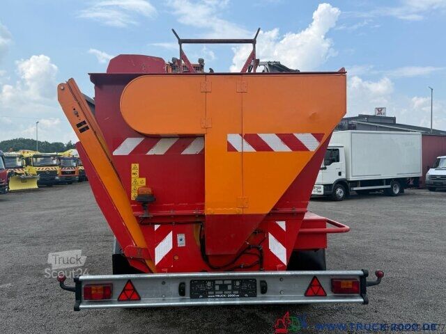 Tarım makinesi Dücker Holz Schredder DMS500S Kran Kesla+Kabine+Greifer