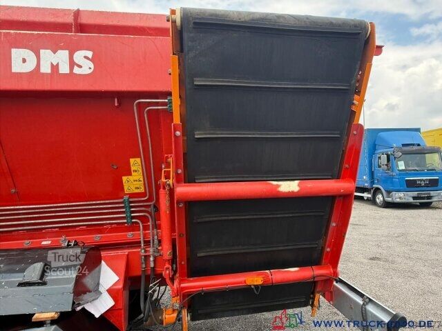 Tarım makinesi Dücker Holz Schredder DMS500S Kran Kesla+Kabine+Greifer