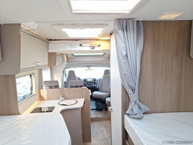 Halvintegreret autocamper CARADO pro+ T 338 TV/SAT, Navi+RFK, Hubbett