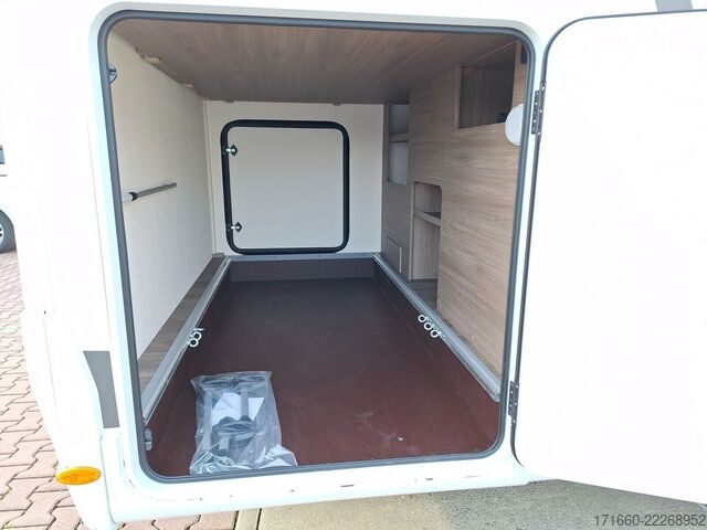 Halvintegreret autocamper CARADO pro+ T 457 Hubbett, SAT+TV, NAVI+RFK, COMBI 6E
