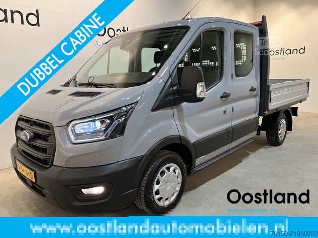 Platform van double cab Ford Transit 2.0 TDCI L2H1 130 PK DC Dubbel Cabine T...