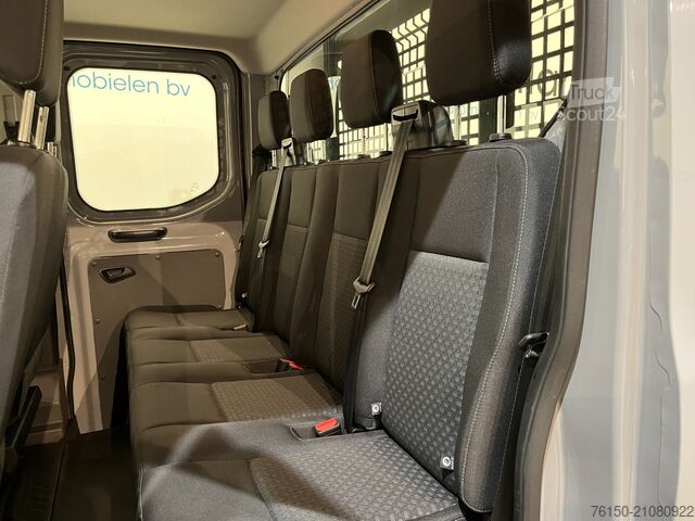 Platform van double cab Ford Transit 2.0 TDCI L2H1 130 PK DC Dubbel Cabine T...