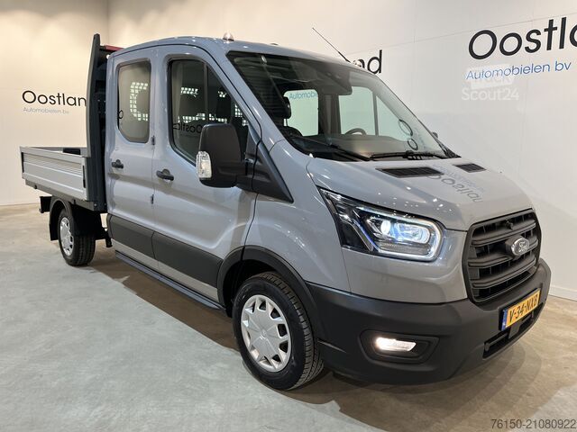 Платформенный фургон с двойной кабиной Ford Transit 2.0 TDCI L2H1 130 PK DC 6 pers. Trend O...