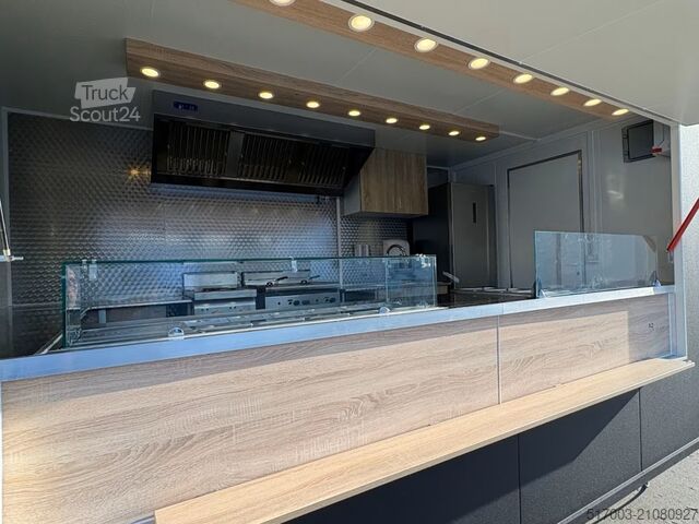 Sales trailer, 1 – 3 days / weekend Zum Vermieten, Imbissanhänger, Imbisswagen