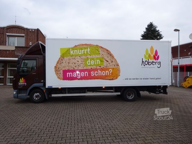 Box van DAF LF 220 Koffer mit Palfinger LBW 4x2