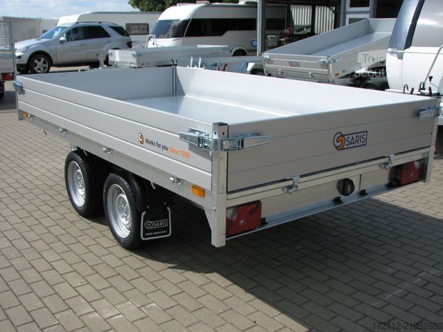 Przyczepa samochodowa SARIS Heckkipper K1 306 170 2000 elektrisch mit Rampen