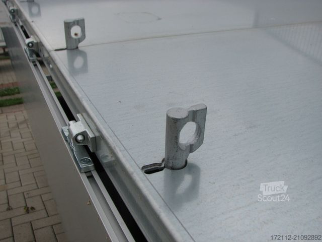 Three-way tipper trailer UNSINN FZ-TECHNIK Dreiseitenkipper 3500kg 3,66 x 2,04, elektrisch