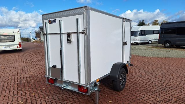 Przyczepa samochodowa SARIS Koffer GO 256 134 150 1350kg Auffahrklappe