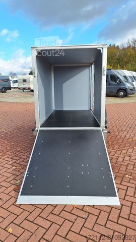 Przyczepa samochodowa SARIS Koffer GO 256 134 150 1350kg Auffahrklappe