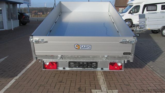 Trójstronna przyczepa wywrotka SARIS Dreiseitenkipper K3 306 170 3500 E mit Rampen