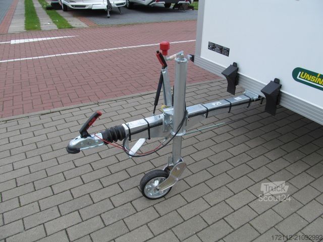 Kofferanhänger UNSINN FZ-TECHNIK Kofferanhänger 1400 kg, 2,55 x 1,42 x 1,53 cm