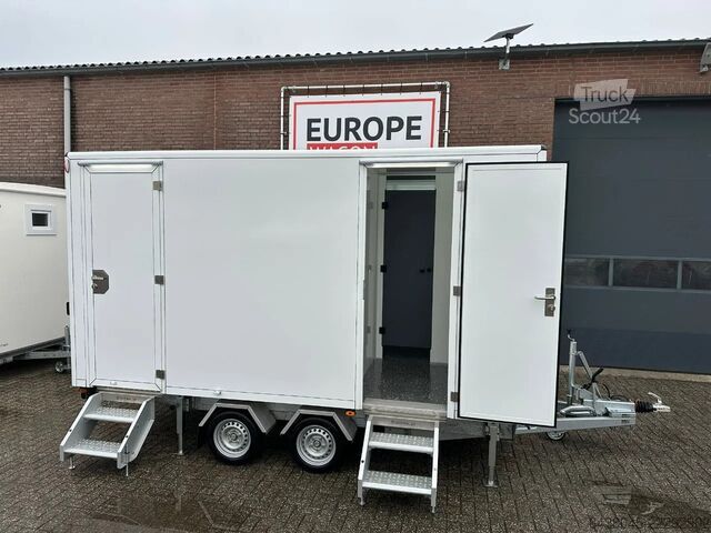Tualetes piekabe GL4200 212 Vakuuma Global Fliegenschmiedt Toiletwagen GL4200 212 Vacuüm Global Fliegenschmiedt