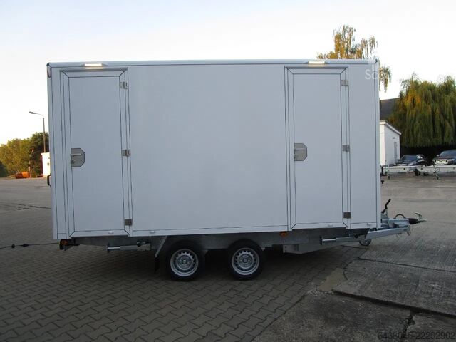 Tualetes piekabe GL4200 212 Vakuuma Global Fliegenschmiedt Toiletwagen GL4200 212 Vacuüm Global Fliegenschmiedt