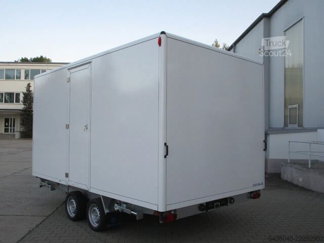 Tualetes piekabe GL4200 212 Vakuuma Global Fliegenschmiedt Toiletwagen GL4200 212 Vacuüm Global Fliegenschmiedt