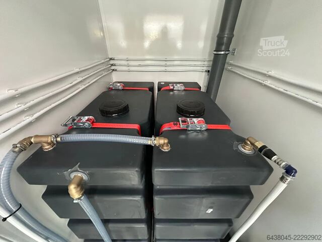 Tualetes piekabe GL4200 212 Vakuuma Global Fliegenschmiedt Toiletwagen GL4200 212 Vacuüm Global Fliegenschmiedt