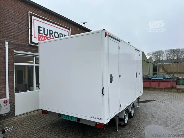 Przyczepa toaletowa GL4200 212 Próżniowa Global Fliegenschmiedt Toiletwagen GL4200 212 Vacuüm Global Fliegenschmiedt