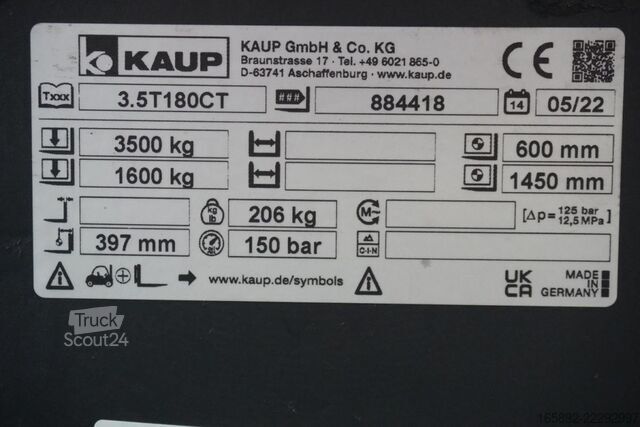 Vork KAUP KAUP 3.5T180CT