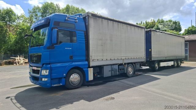 Ladbil med presenning MAN TGX   18.540  XXL